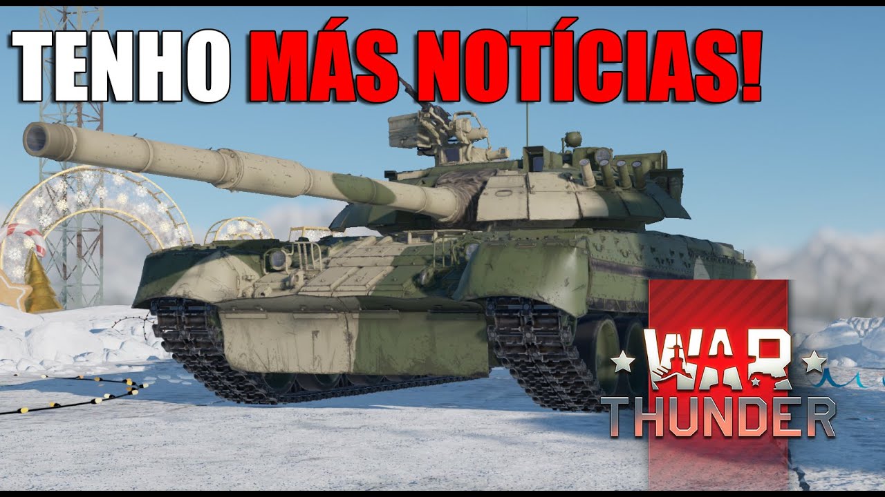 Testei o novo T-80UD/BE e me DECEPCIONEI - War Thunder
