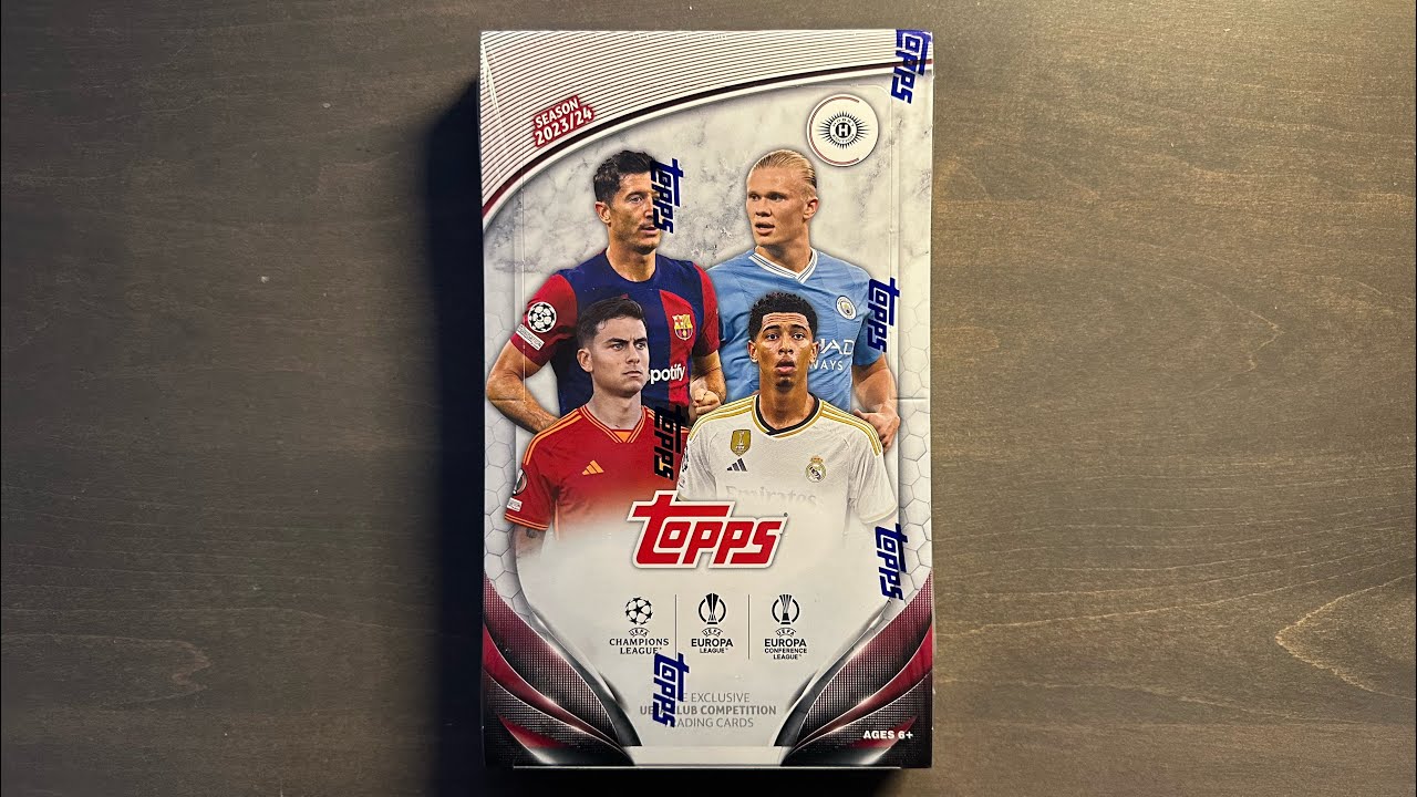 2023/24 Topps UEFA Club Competitions Flagship Hobby Box - SSP Foilboard Hits