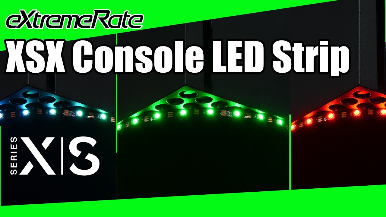 RGB Setup for Your Xbox Series X Console - eXtremeRate XSX LED Strip