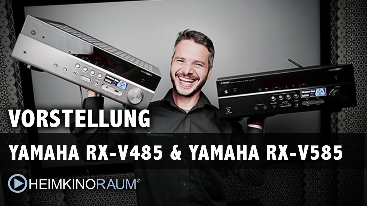 Im Test: YAMAHA RX-V485 & YAMAHA RX-V585 AV-Receiver mit Christian Obermayer