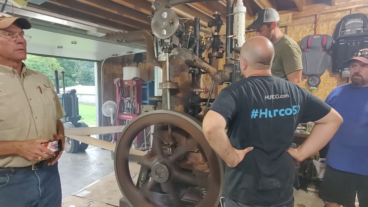 Hart Parr 40 Engine First Run