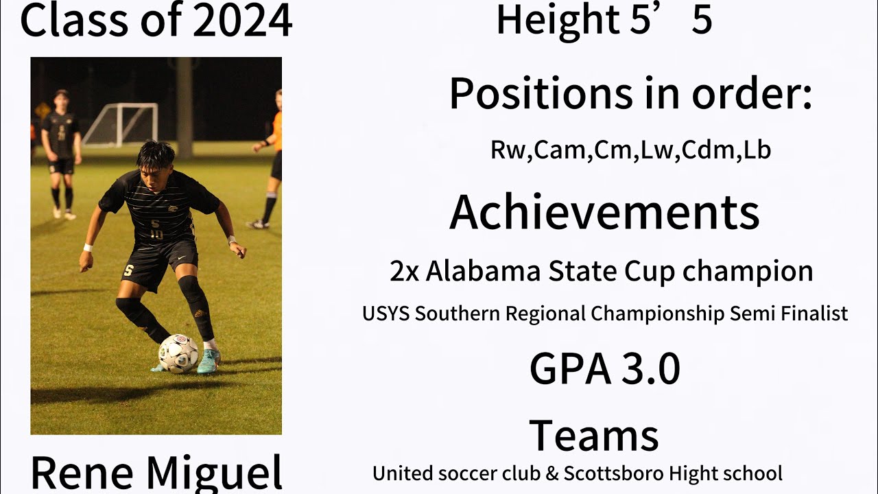 Rene Miguel Recruiting highlights