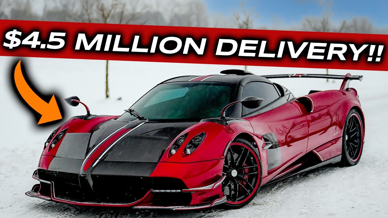 THE MOST EXPENSIVE HYPERCAR IN THE COLLECTION HAS ARRIVED…THE PAGANI HUAYRA ROADSTER BC!!!
