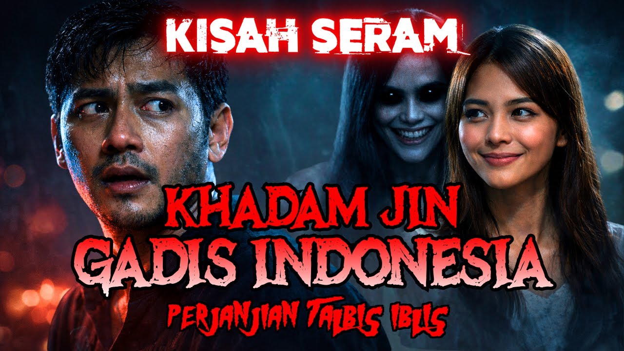KISAH SERAM | LELAKI BERSETUBUH DENGAN JIN KHADAM | GANGGUAN PENDAMPING GADIS INDONESIA‼️