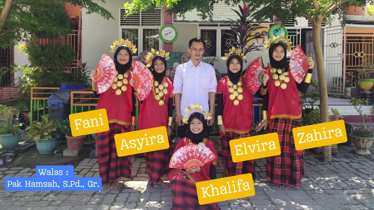 Tari Mappadendang, kelas 6B_ SDN. Bawakaraeng II Makassar