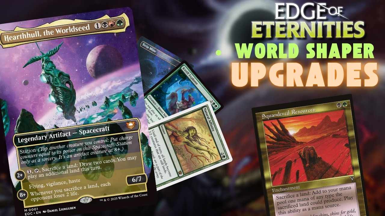 Руководство по улучшению World Shaper Commander Precon | Бюджет и немного больше для Hearthhull, ...