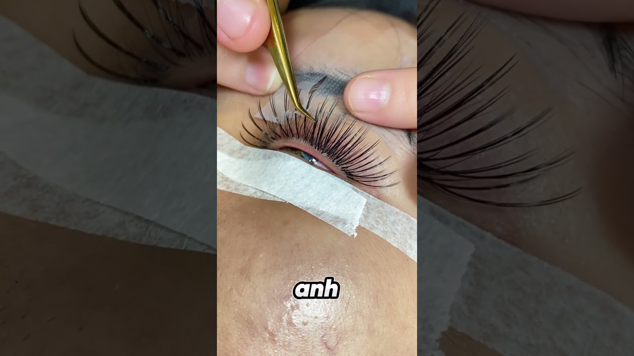 Hướng Dẫn Nối Mi 1 Nh&iacute;p Kh&ocirc;ng Tr&agrave;n Keo