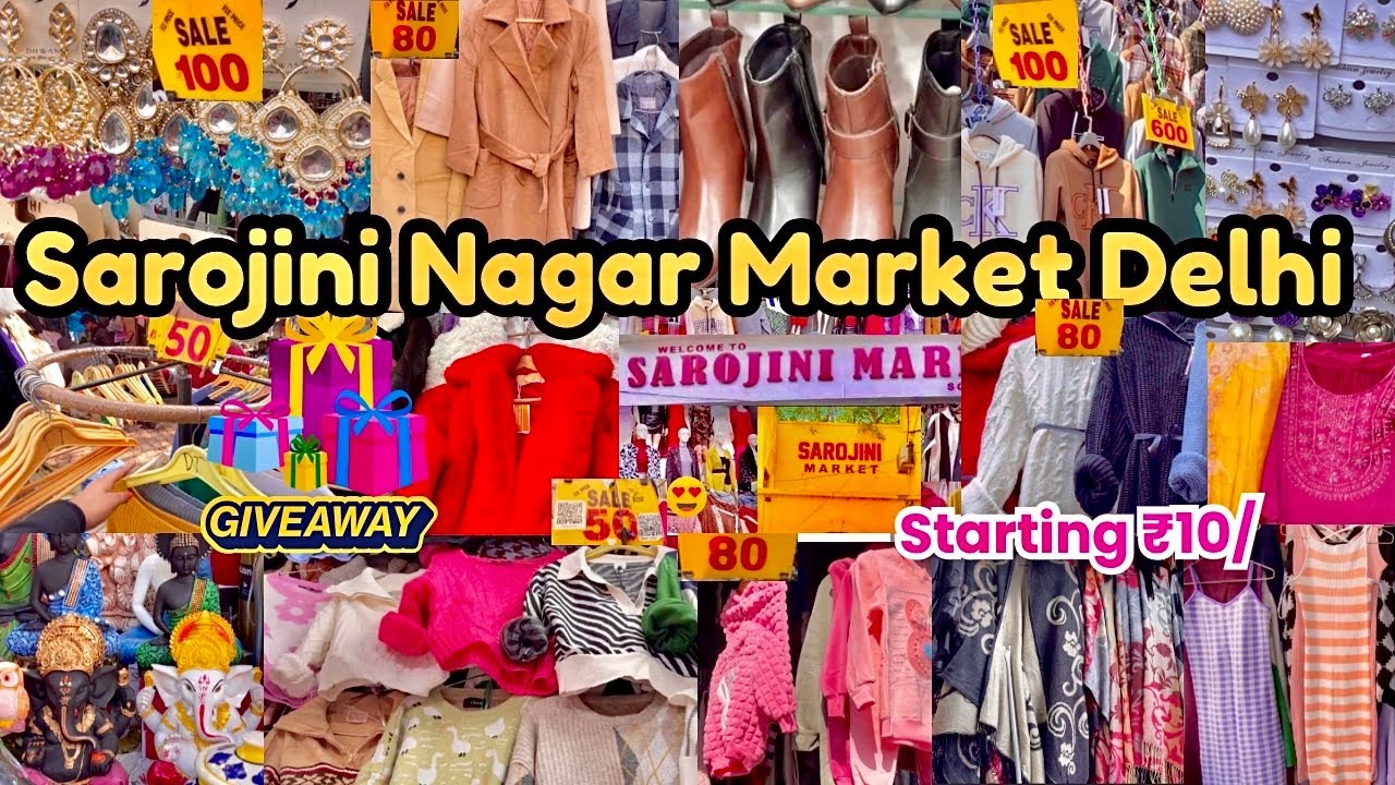 Sarojini Nagar Market Delhi | 🤩 Latest Winter Collection 2025 with Shop Number | That Pinkish Girl