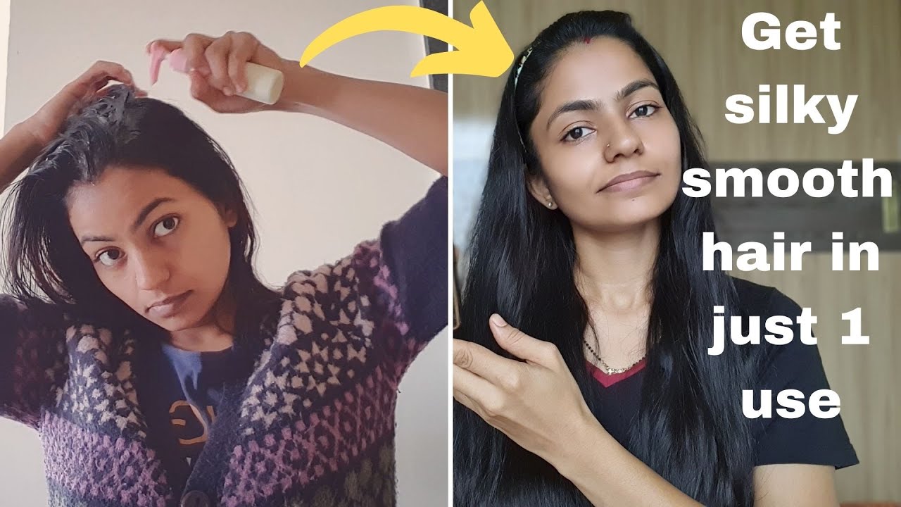 KERATIN TREATMENT with just  milk & lemon| Makes hair stronger| Get silky smooth hair in just 1 use