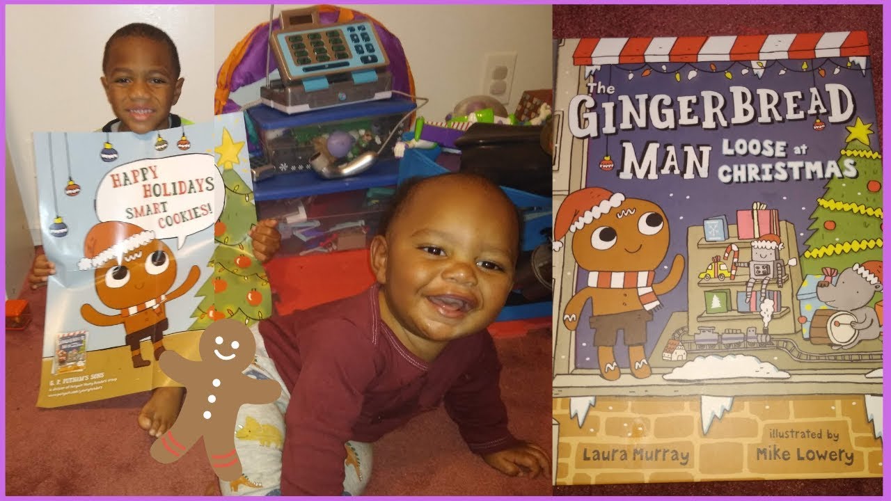 Vlogmas #23 | The Gingerbread Man Loose At Christmas Read Aloud | Story Time