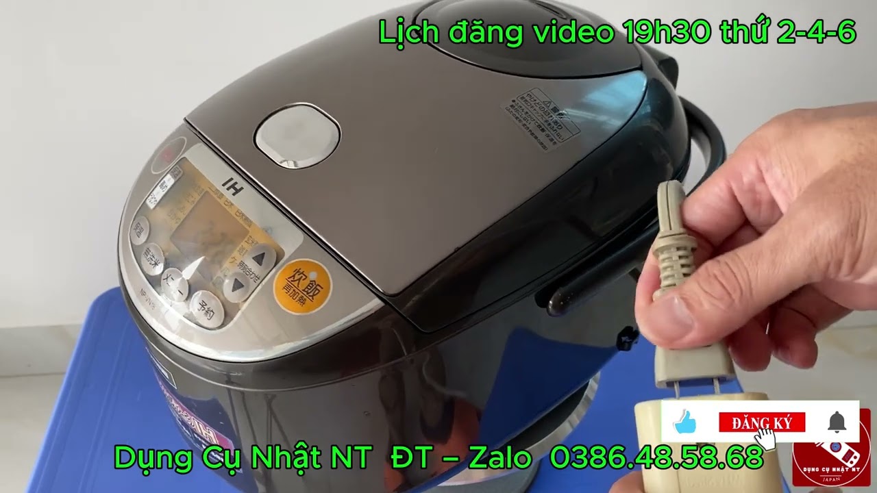 Nồi Cơm Điện IH Cao Tần ZOJIRUSHI 1.8L Nội Địa Nhật H&agrave;ng D&ugrave;ng Lướt