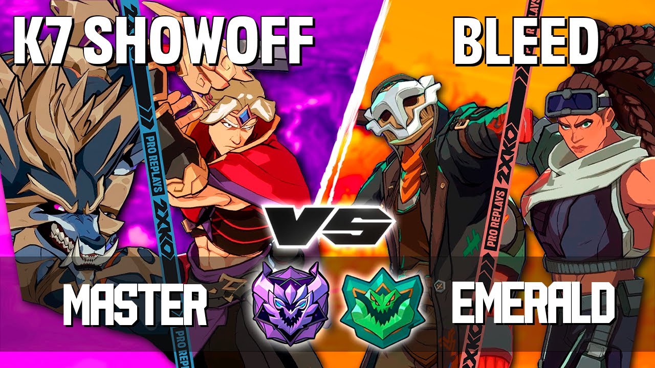 2XKO ▰ K7 SHOWOFF (Yasuo-Warwick) vs BLEED (Ekko-Illaoi) ▰ 2XKO Pro level replays