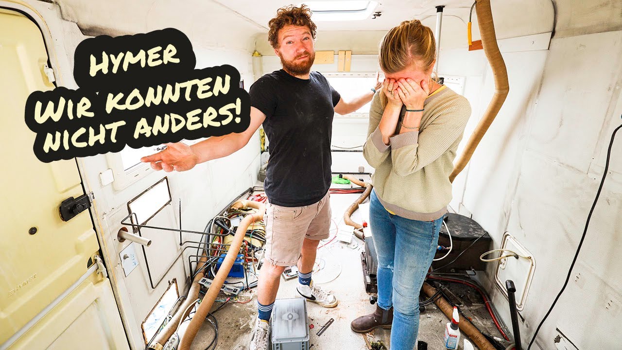 Was haben wir getan? Wohnmobil Möbel ausbauen und lackieren