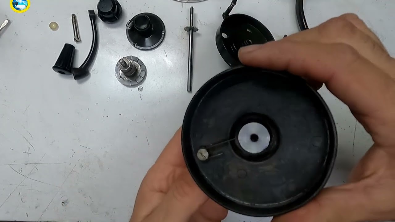 CARRETE O REEL DE PESCA SAGARA 50 LIMPIEZA Y MANTENIMIENTO.