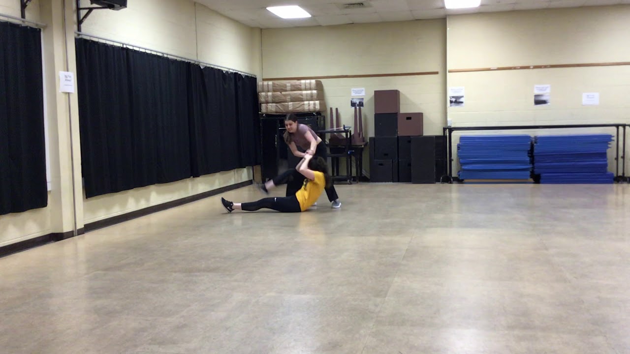 Stage Combat - Unarmed Fight Scene - Sophia Cannella