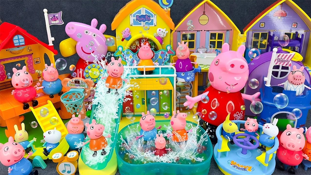30 Minutes Satisfying with Unboxing Peppa Pig Cruise Ship Playset 🚢 Boat Toy ASMR Review Toys