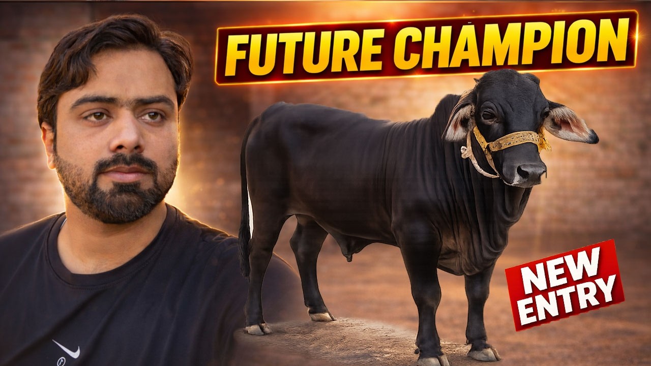 Farm Ki New Entry 😍 Future Champion Bull!