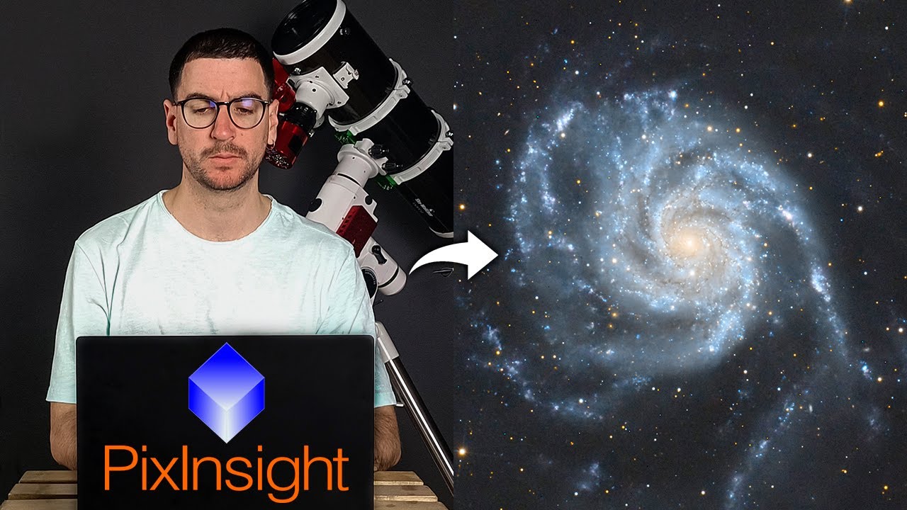 💻 ¡Así es CÓMO PROCESO MIS ASTROFOTOGRAFÍAS de GALAXIAS!