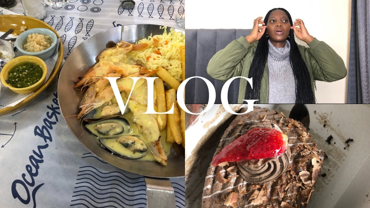 Vlog | Spend few days with me| Ocean Basket special | #southafricanyoutuber 