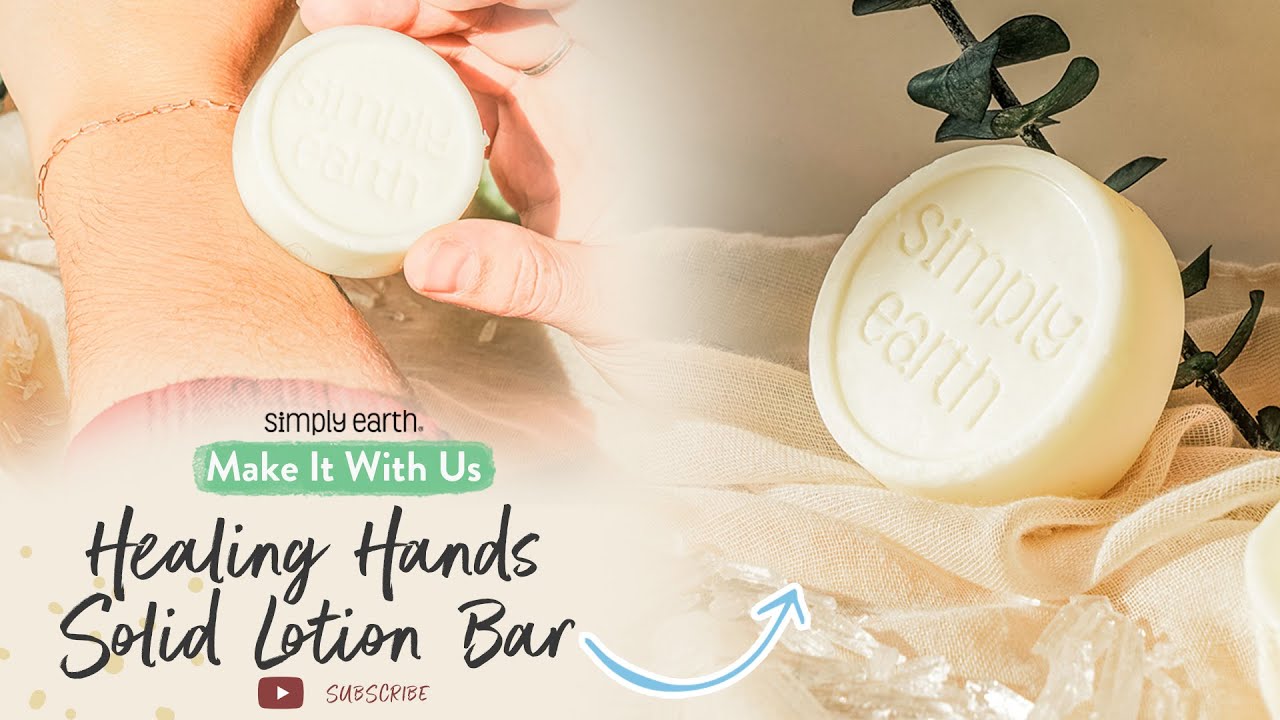 Healing Hands Solid Lotion Bar Recipe