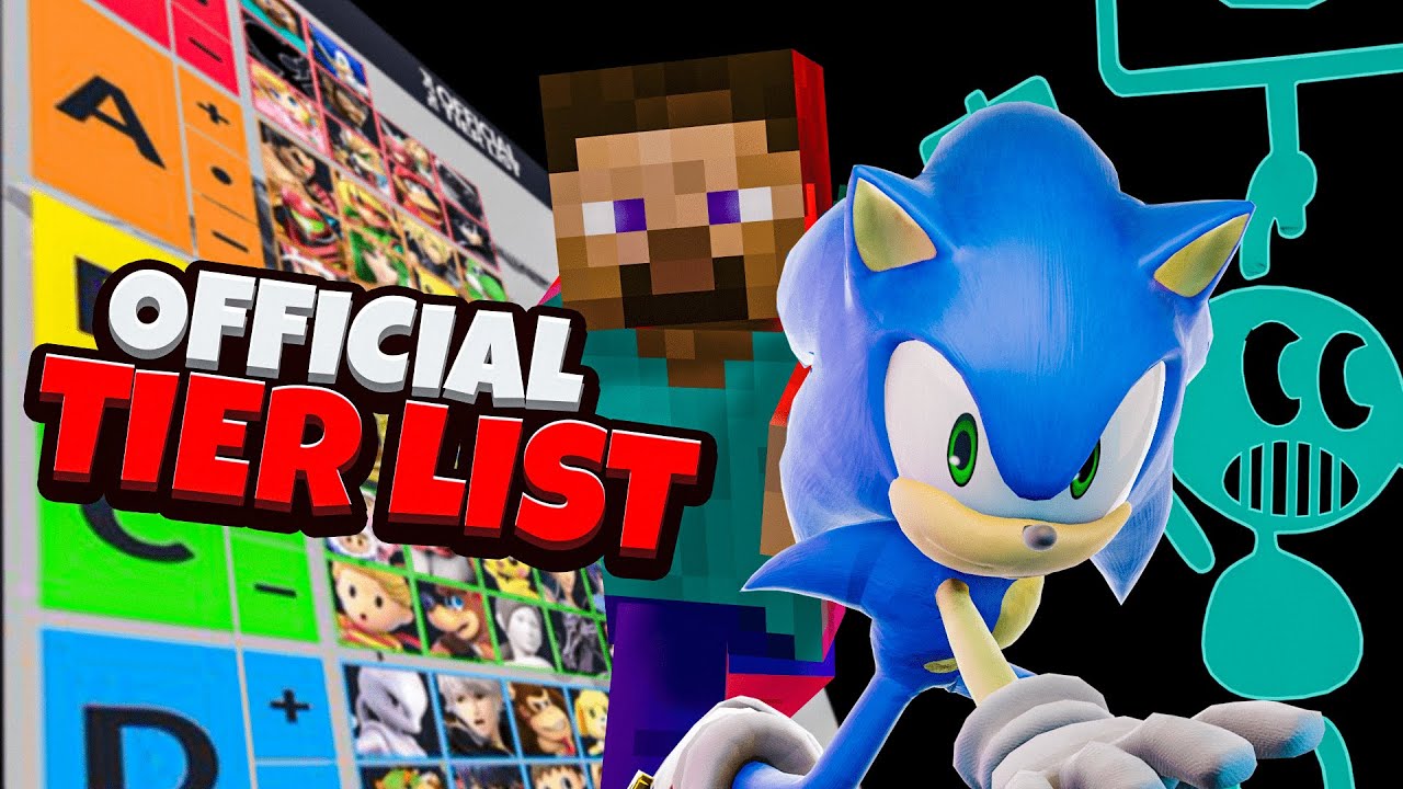 The OFFICIAL Super Smash Bros Tier List!