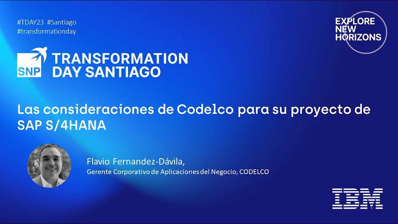 Las consideraciones de Codelco para su proyecto de SAP S/4HANA
