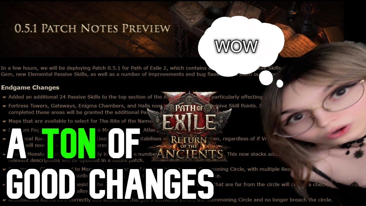 PoE 2 0.5 Huge Patch Incoming - More Than I Expected