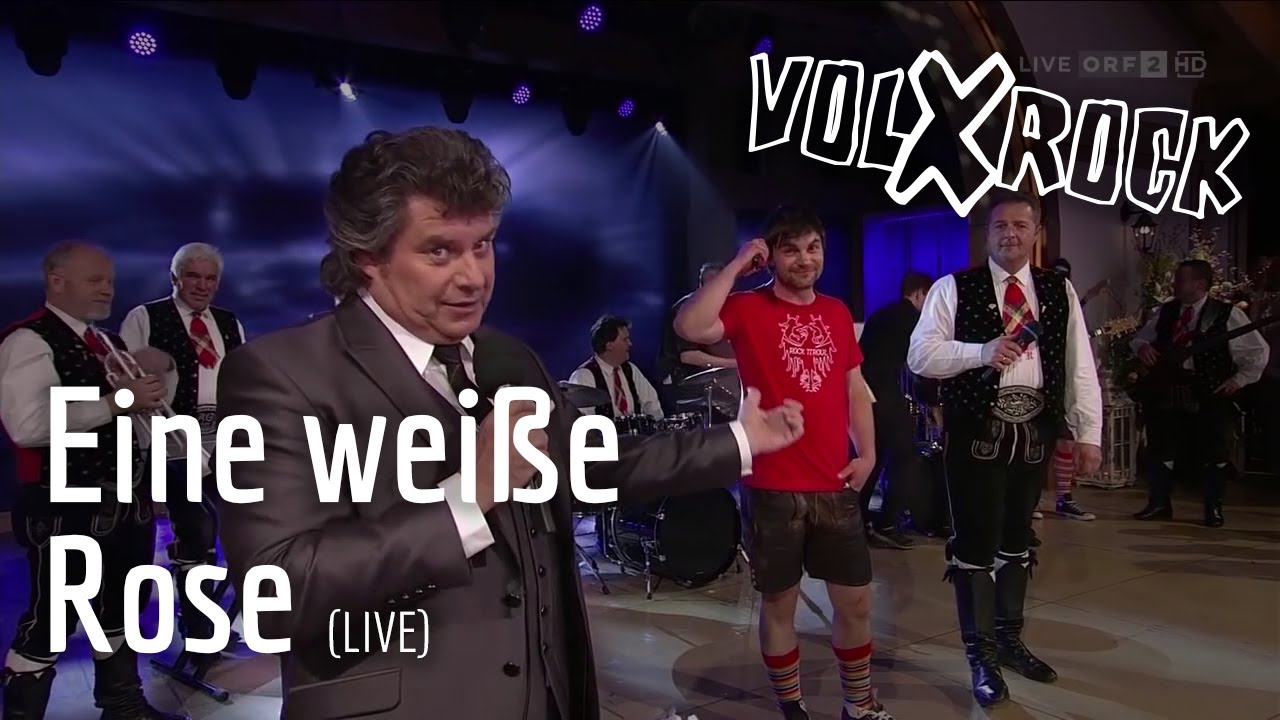 Volxrock & die orig. Kastelruther Spatzen - Eine weiße Rose (LIVE beim Musikantenstadel)