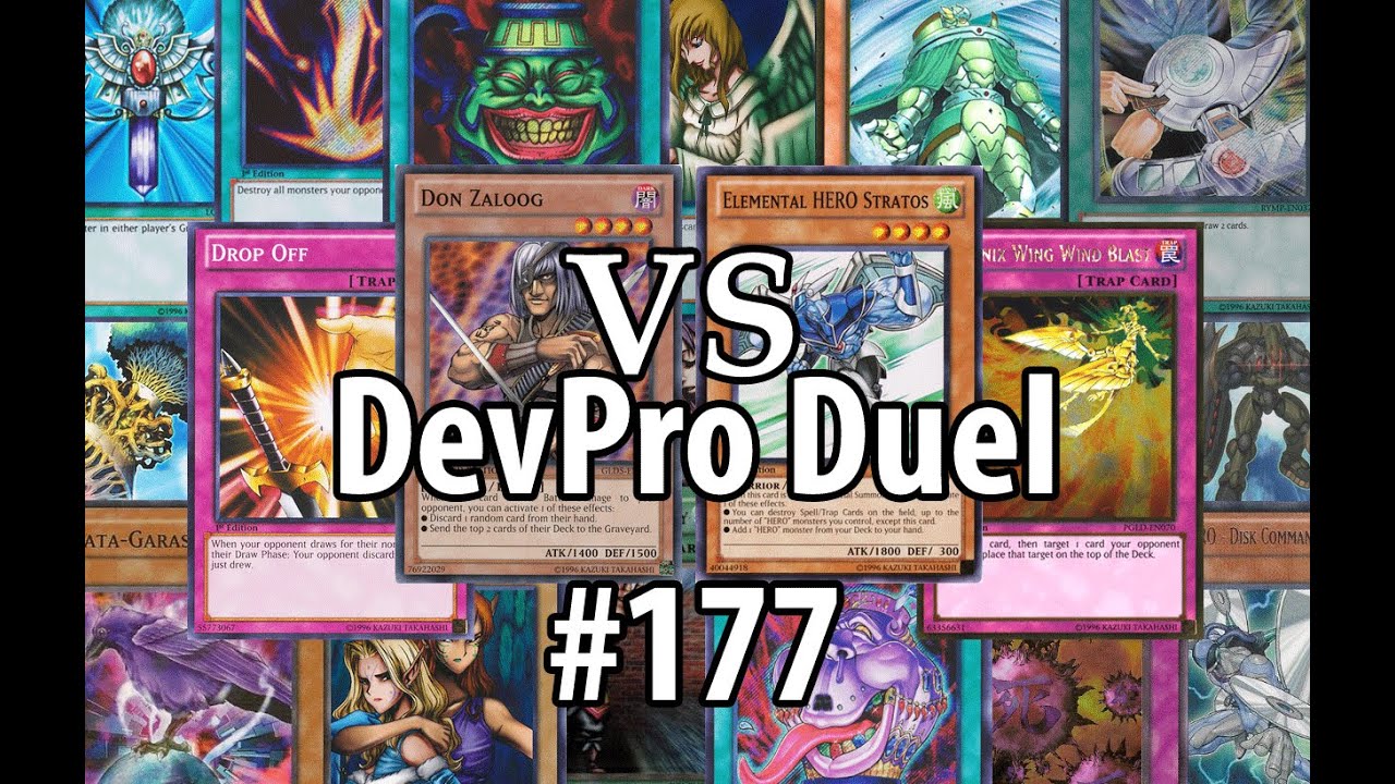 Yu-Gi-Oh! DevPro Duel #177 - Cross banlist - Hand Control (2003) vs. Perfect Circle (2007)