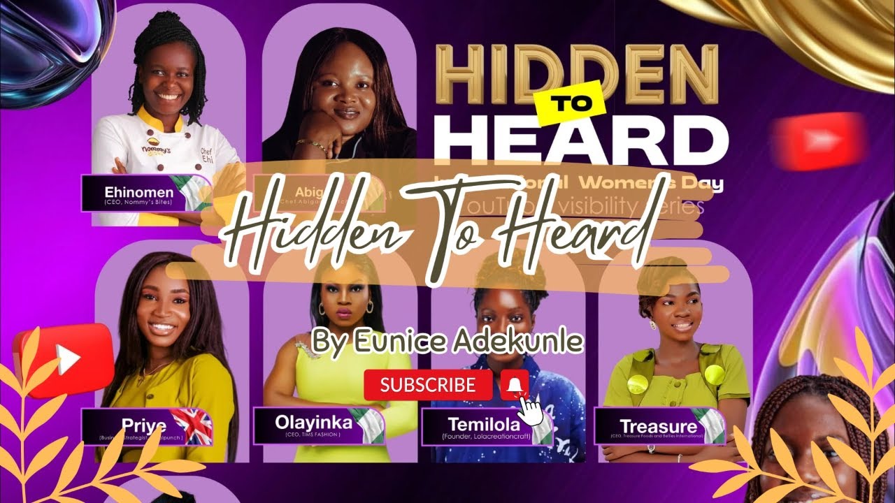 Day 7 | Hidden to Heard | YouTube Visibility Series with Global Eunice