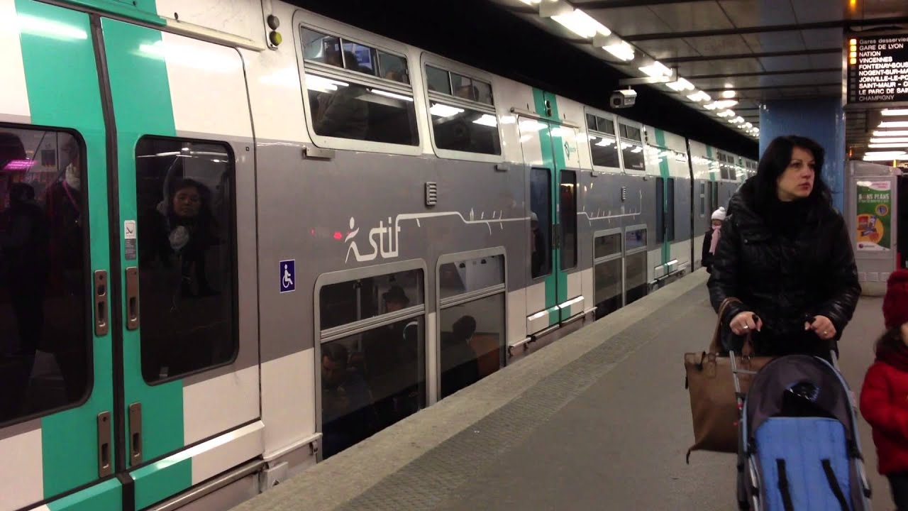RER Paris souterrain