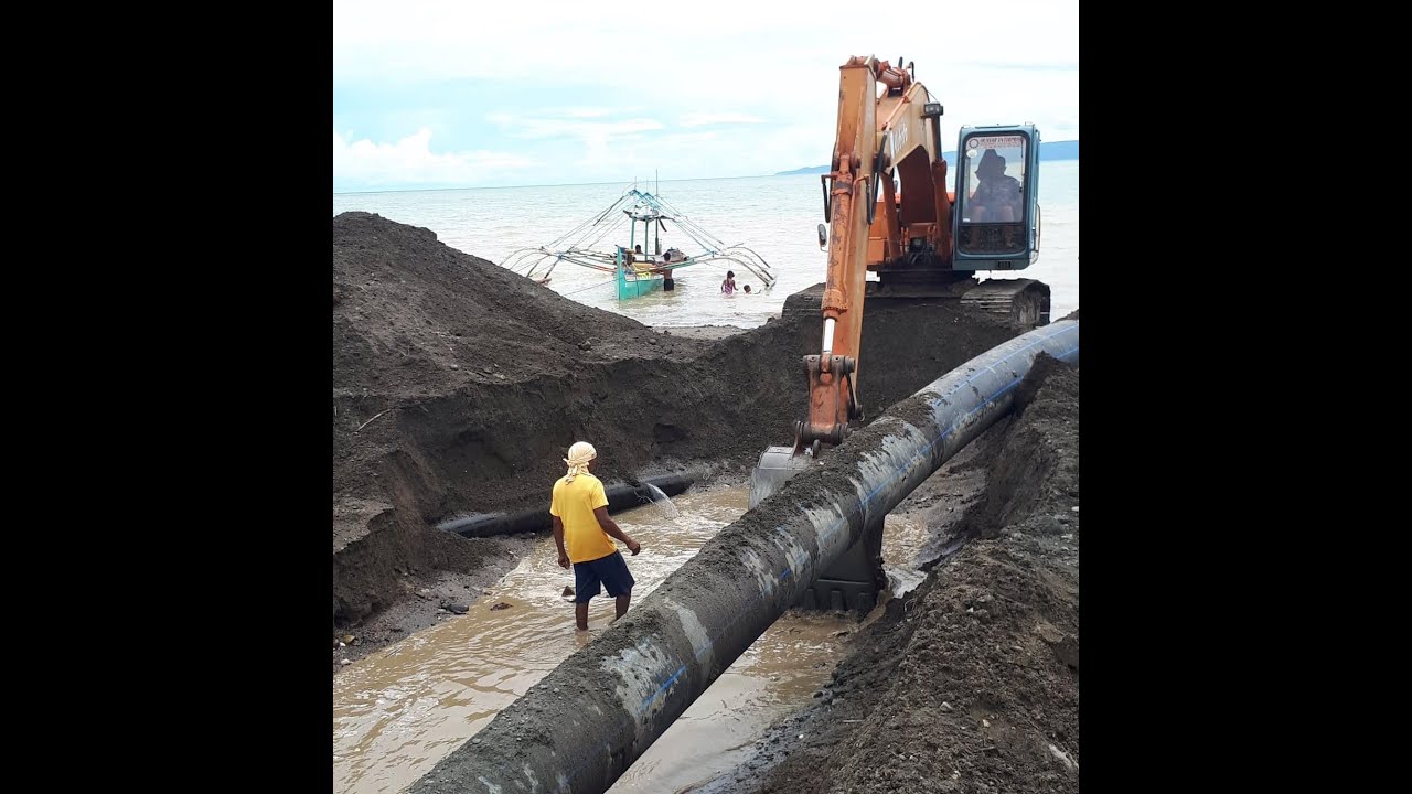 SEAWATER INTAKE PIPELINE LAYING FOR AQUACULTURE PROJECT