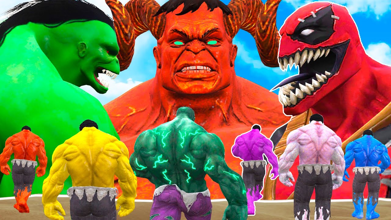Hulk SMASH | Blue Hulk, Hulk Lucifer, Immortal Hulk, Hulk 2099- Who is most Stronger World War Hulk?