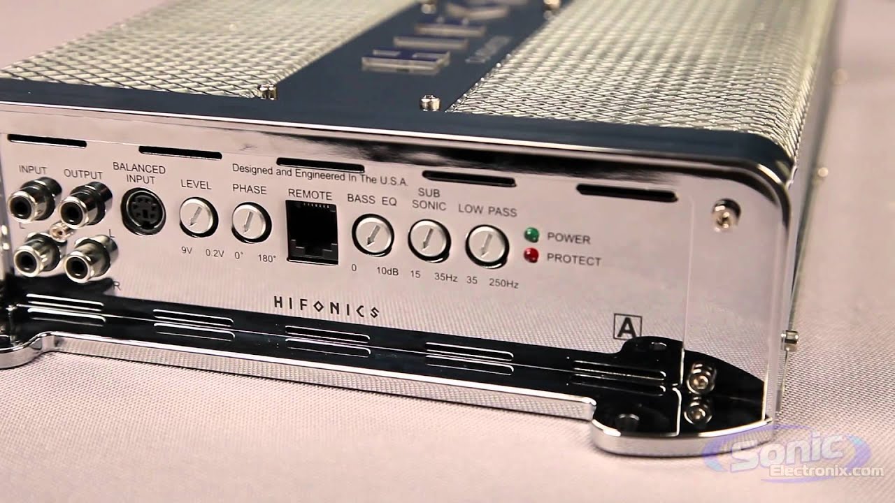 Hifonics GLX Gladiator Car Amplifiers