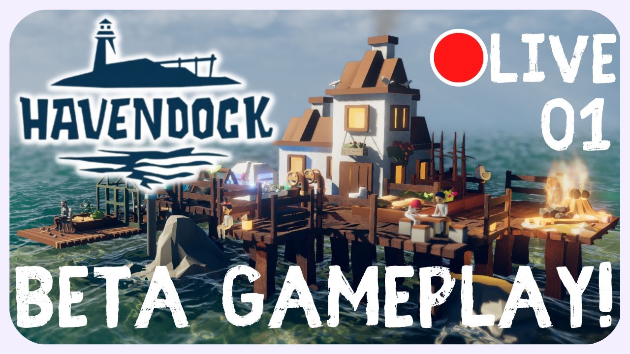 Trying the Havendock Beta - A cosy colony sim! [01]