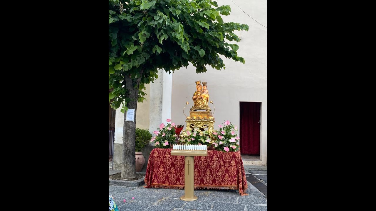 PROCESSIONE MADONNA DELLE GRAZIE POGEROLA DI AMALFI 02 LUGLIO 2022
