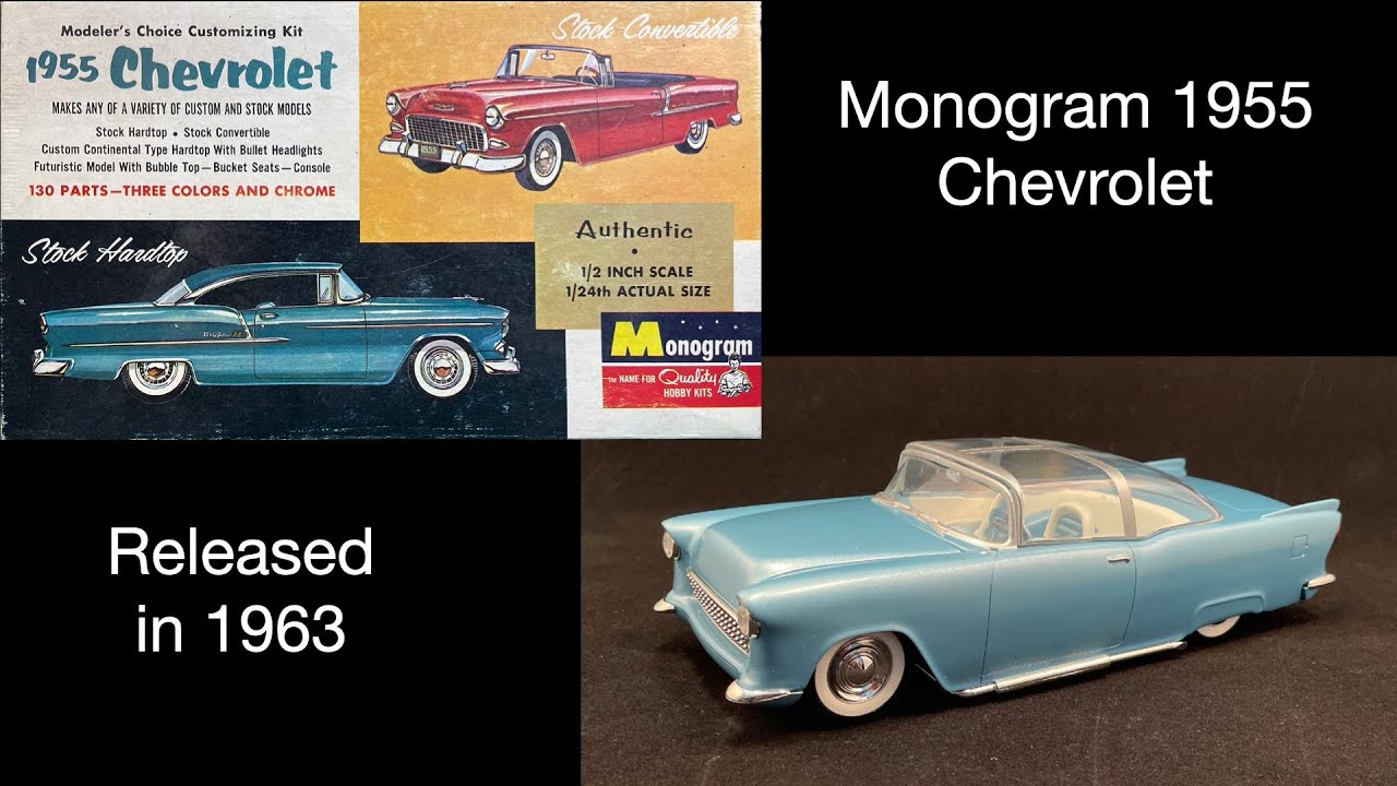 A Vary Rare Monogram 1955 Chevrolet Darrly Starbird Edition