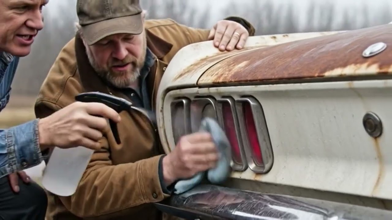 The incredible car restoration process transforms a rusty vehicle into marvel of amazing technology