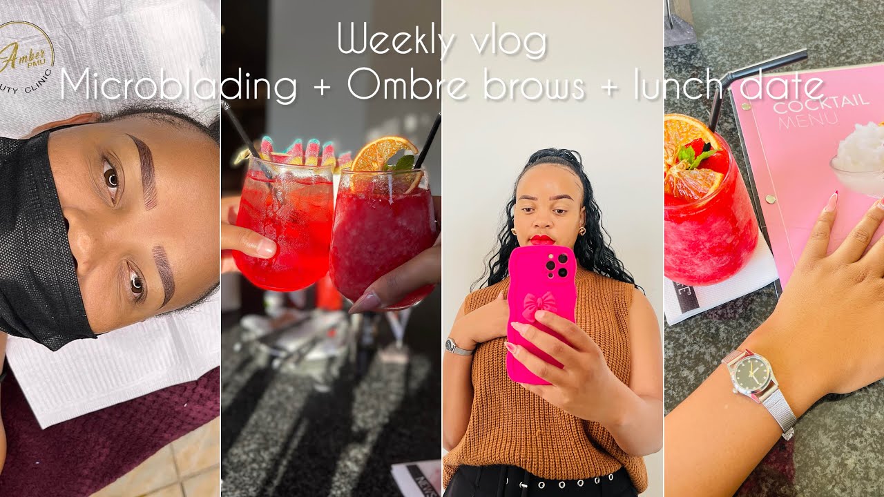 WEEKLY VLOG: COME W/ME TO DO MY  MICRO BLADING EYEBROWS | LUNCH DATE W/MY FRIEND | LIFE LATELY & MOR