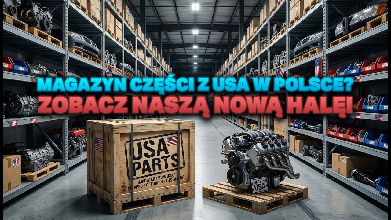 Tak przyspieszamy naprawy aut z USA &ndash; magazyn części Ameryka Cars!