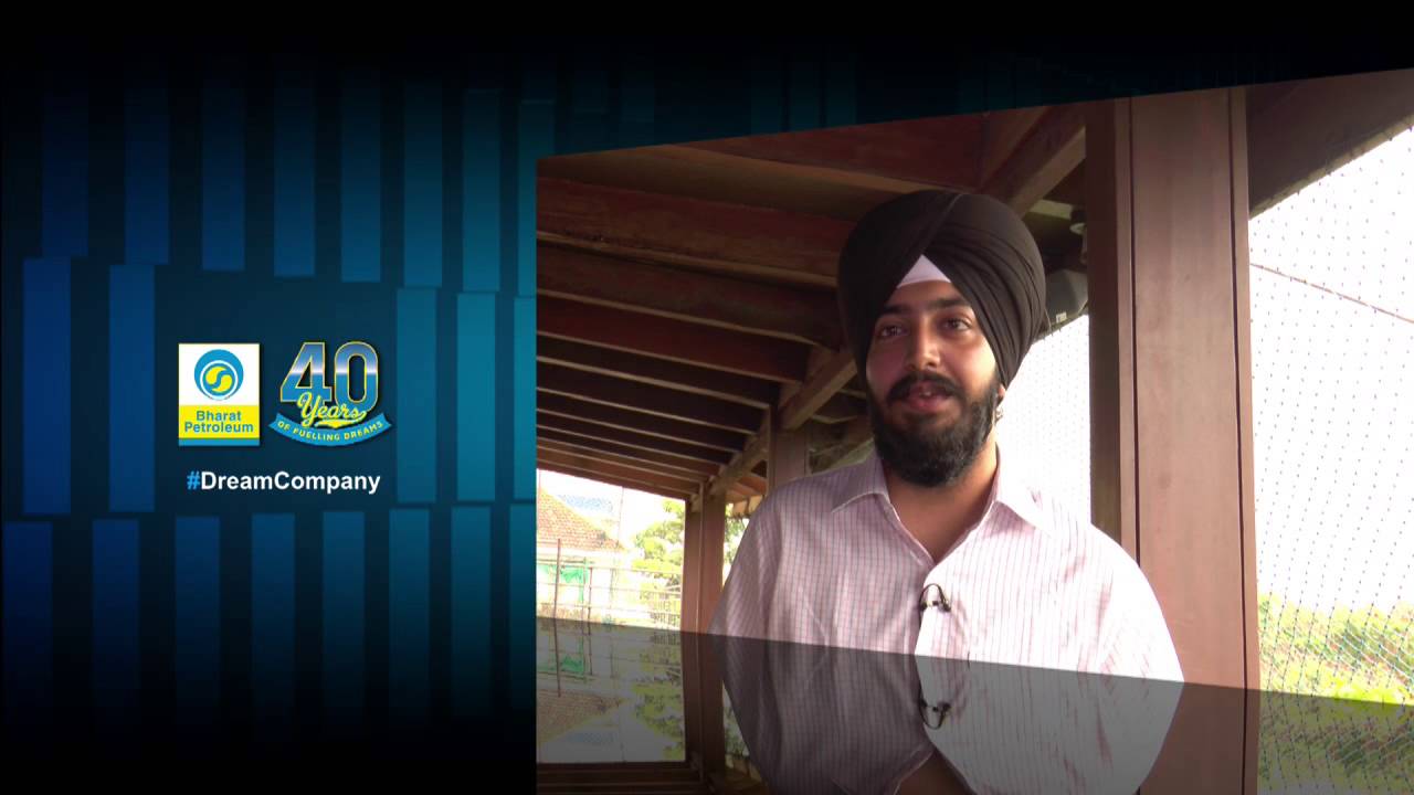 BPCL Dream Company Divjyot Singh