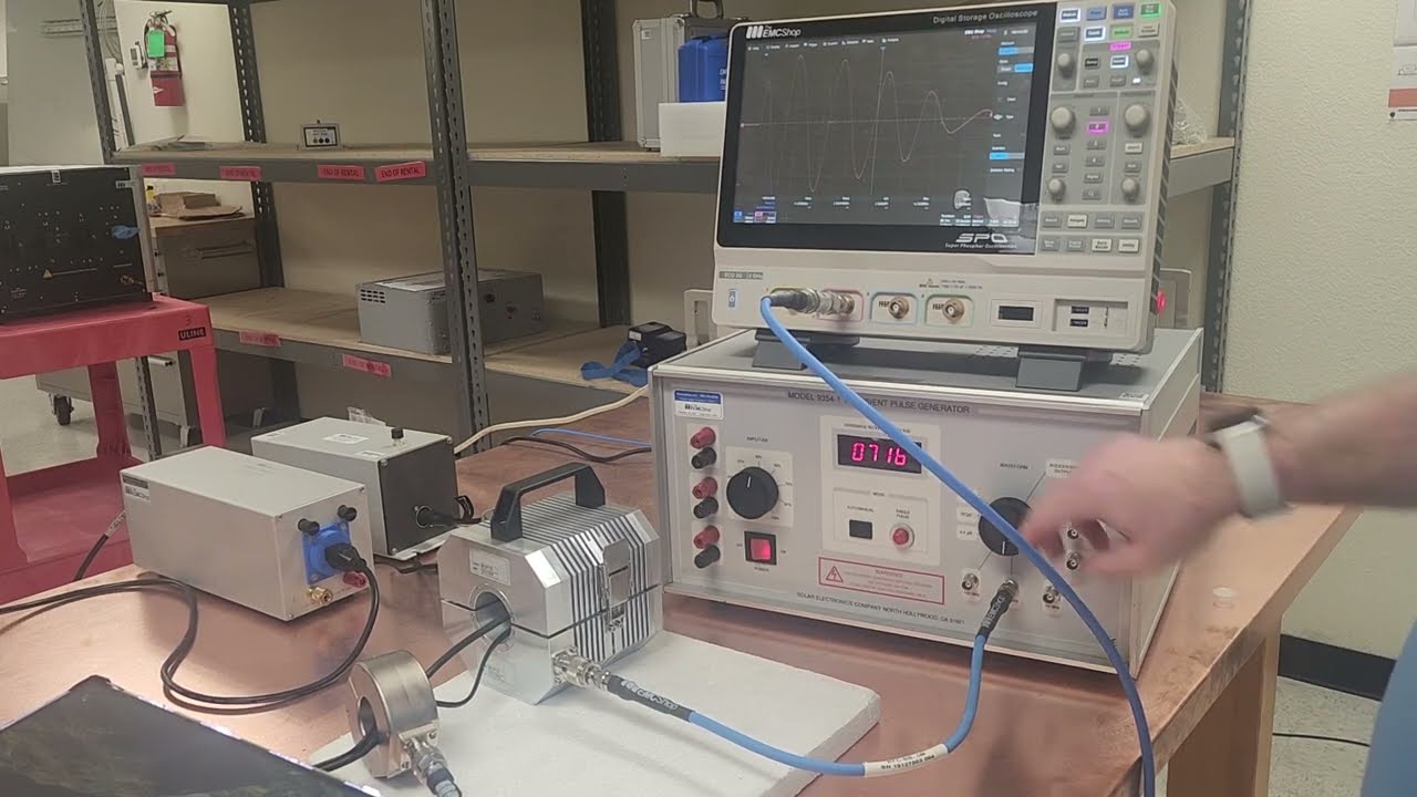 Using the Solar 9354-1 for MIL-STD-461 CS116 Testing