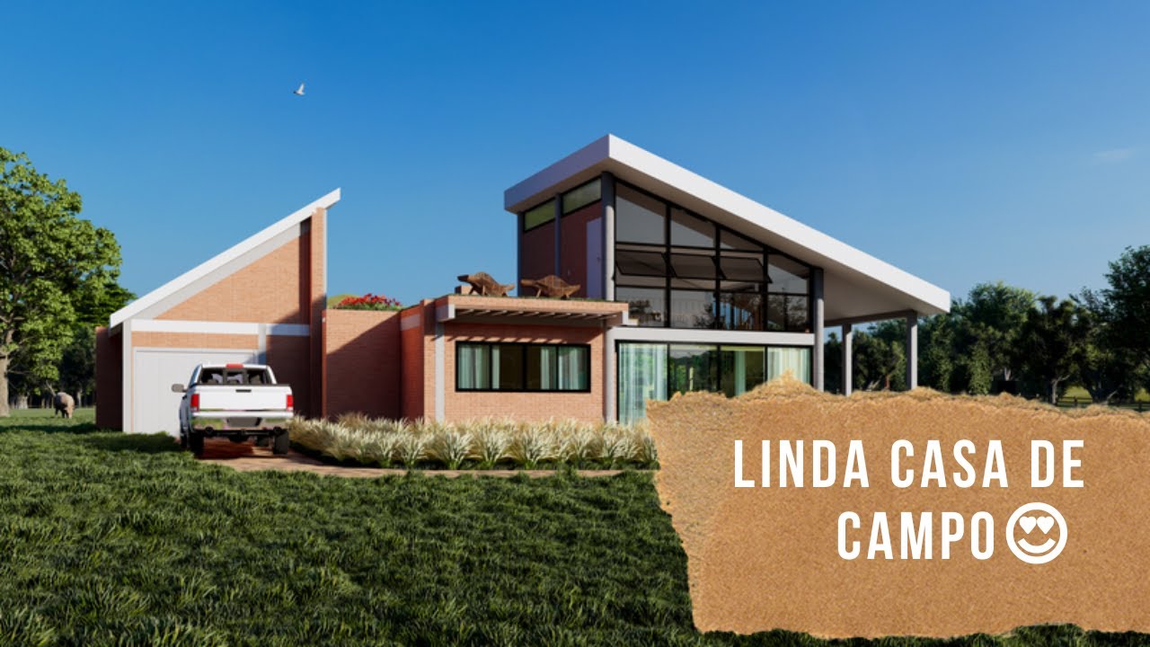 Linda casa de campo para ch&aacute;cara ou s&iacute;tio