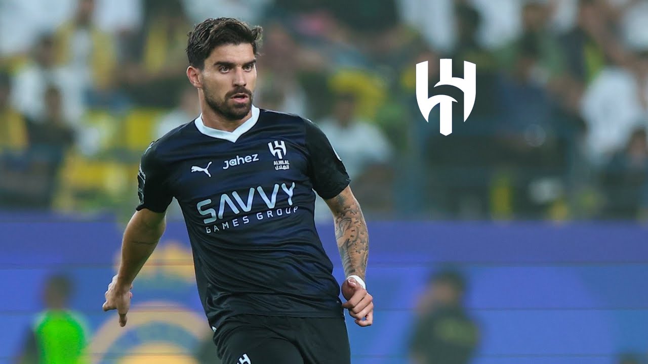 البرتغالي روبن نيفيز في ديربي النصر والهلال 🔵⚪️ ‏Rúben Neves