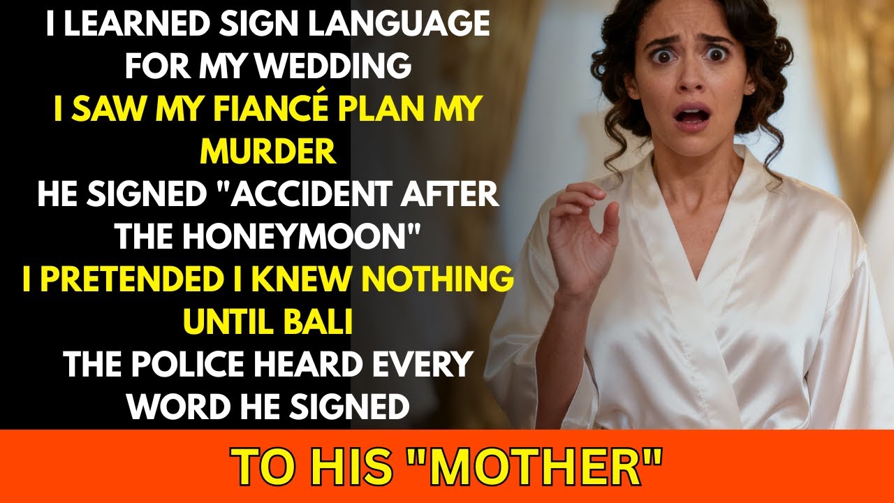 I Learned Sign Language Before My Wedding — And Heard My Fiancé Plan My Murder With His Mother