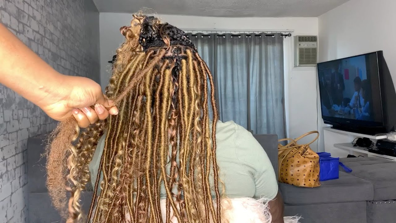 FAUX LOCS TUTORIAL Very Detailed/ Using Marley Hair