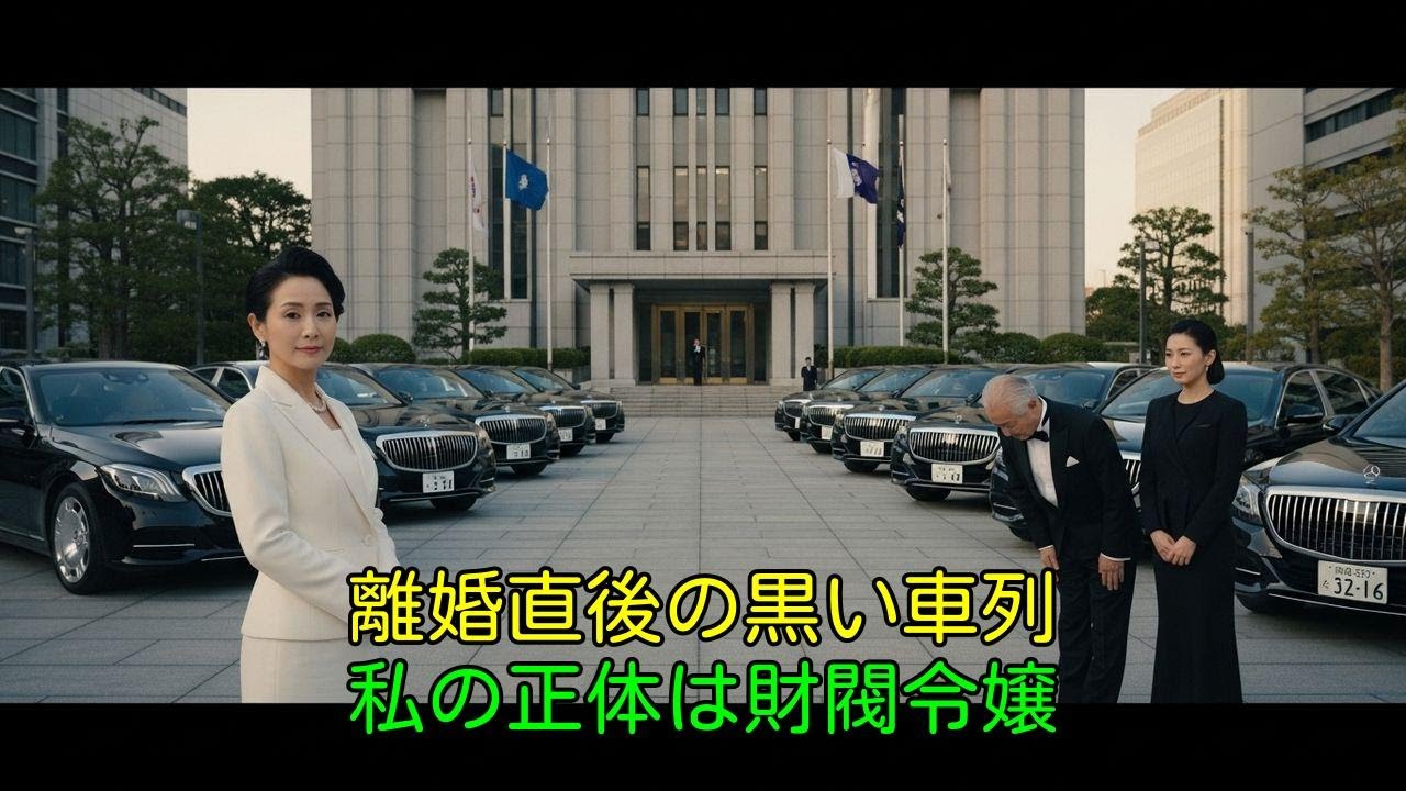 離婚届にサインした瞬間、10台のマイバッハが。私の正体を知った夫の末路