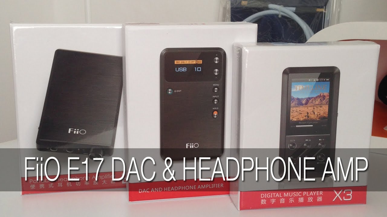 FiiO E17 Alpen Portable DAC & Headphone Amplifier | New Headphone Reviews Kit we Use