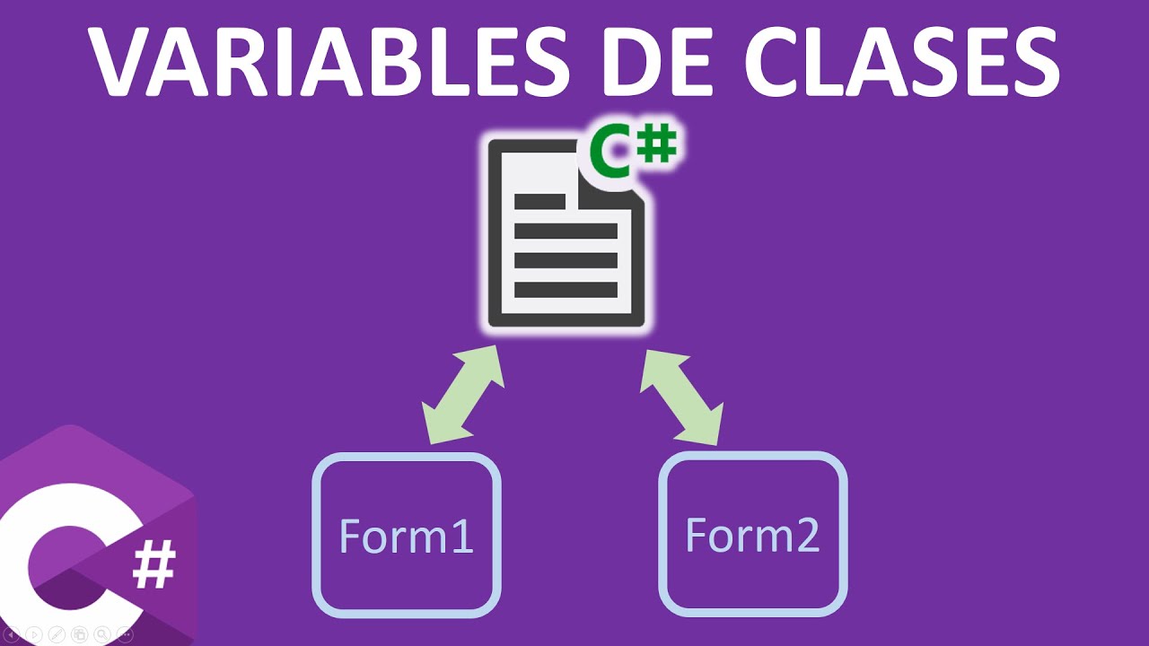 Acceso a datos entre diferentes formularios - VARIABLES DE CLASES - C#