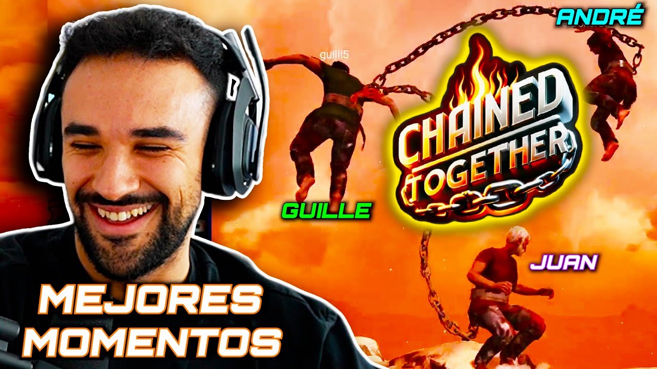 MEJORES MOMENTOS de ILLOJUAN ⛓ | 1, 2 , 3 ¡Un café! | CHAINED TOGETHER ft. Andrés y Guille